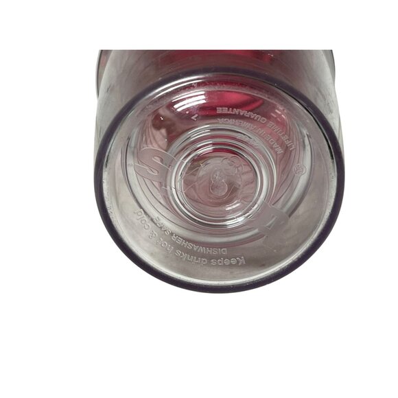 Tervis 24oz Tumbler Flip Flops Insulated Cup Red Lid Travel Mug Made in USA - Picture 10 of 10